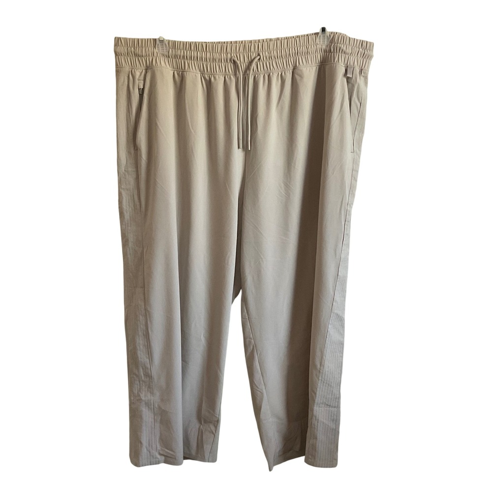 Athleta Plus Size Pull On Wide Leg Cropped Athleisure Pants -‎ Size 22